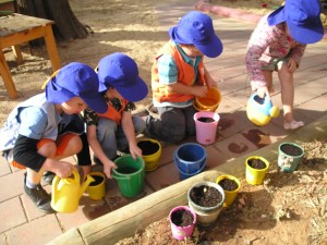 watering our pots