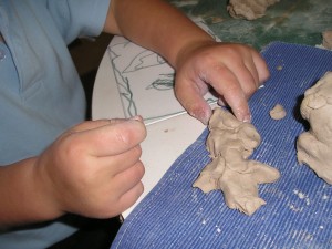 learning how to use clay